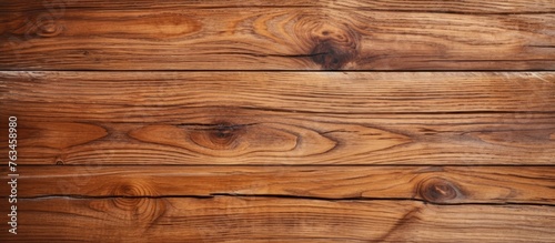 Brown stained wooden wall texture