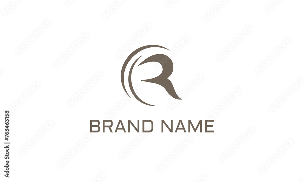 Abstract letter R logo design template. Colorful creative sign. Universal vector icon. Abstract letter R logo design template. Colorful creative sign. Universal vector icon.