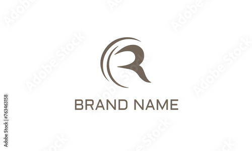 Free Download Abstract letter R logo design template. Colorful creative sign. Universal vector icon. - GFXLoad