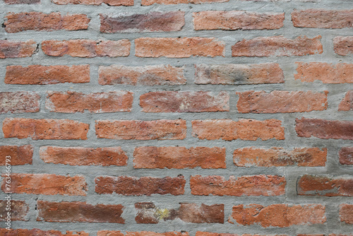 Red brick wall background texture