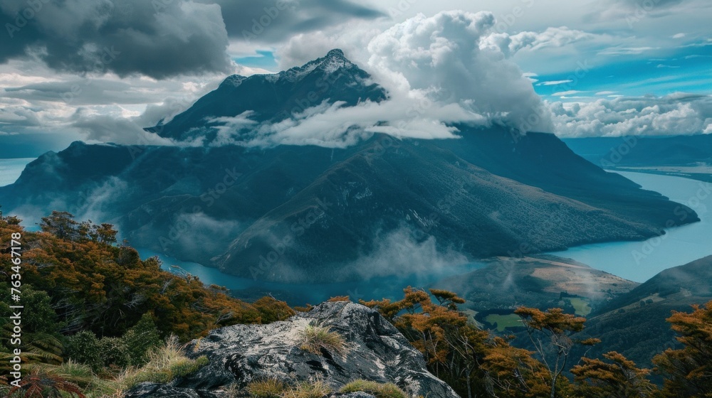 landscape with clouds landscape with clouds