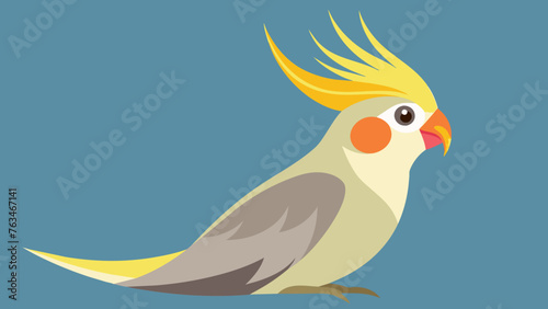 Cockatiel Vector Art Stunning Illustrations for Avian Enthusiasts © Mosharef ID:#6911090