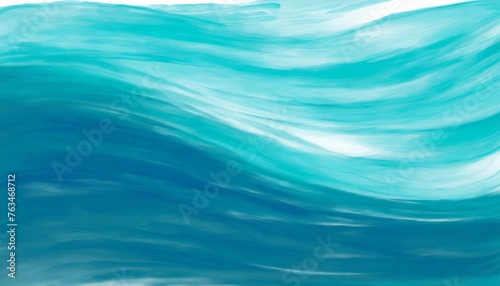 blue abstract color background in style of water color ocean waves
