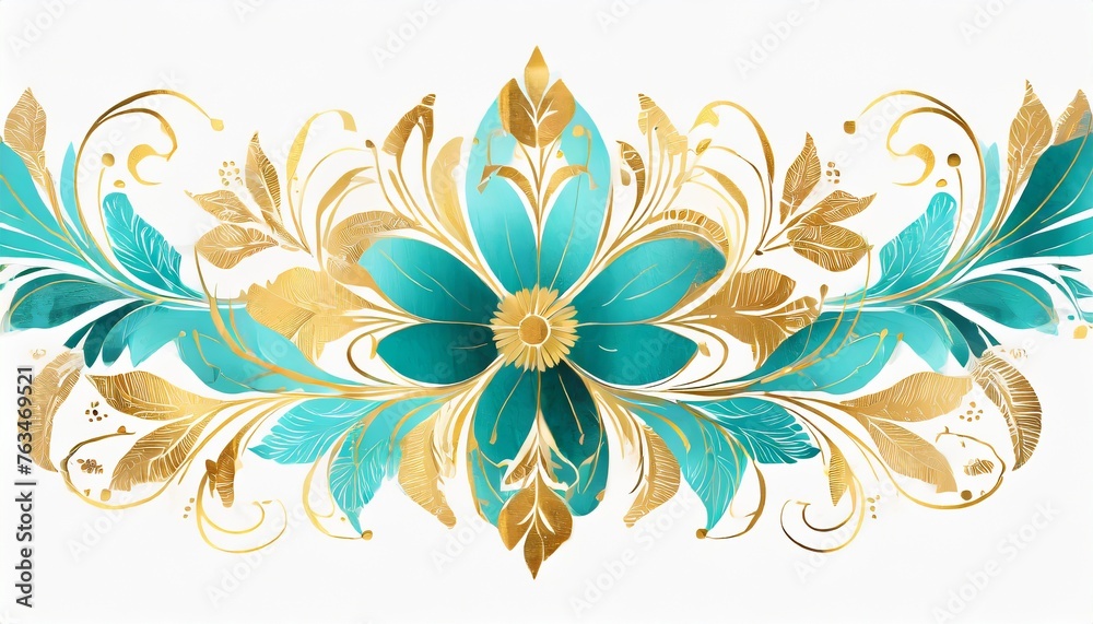 Obraz premium background with flowers