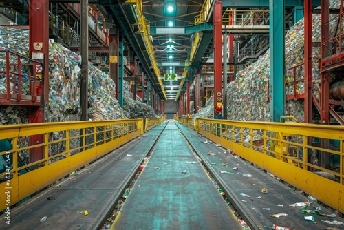 Busy Warehouse With Numerous Boxes