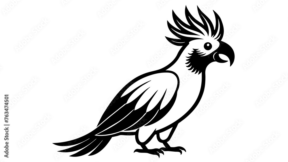 Cockatoo Bird Vector Illustration Stunning Artwork for Your Designs