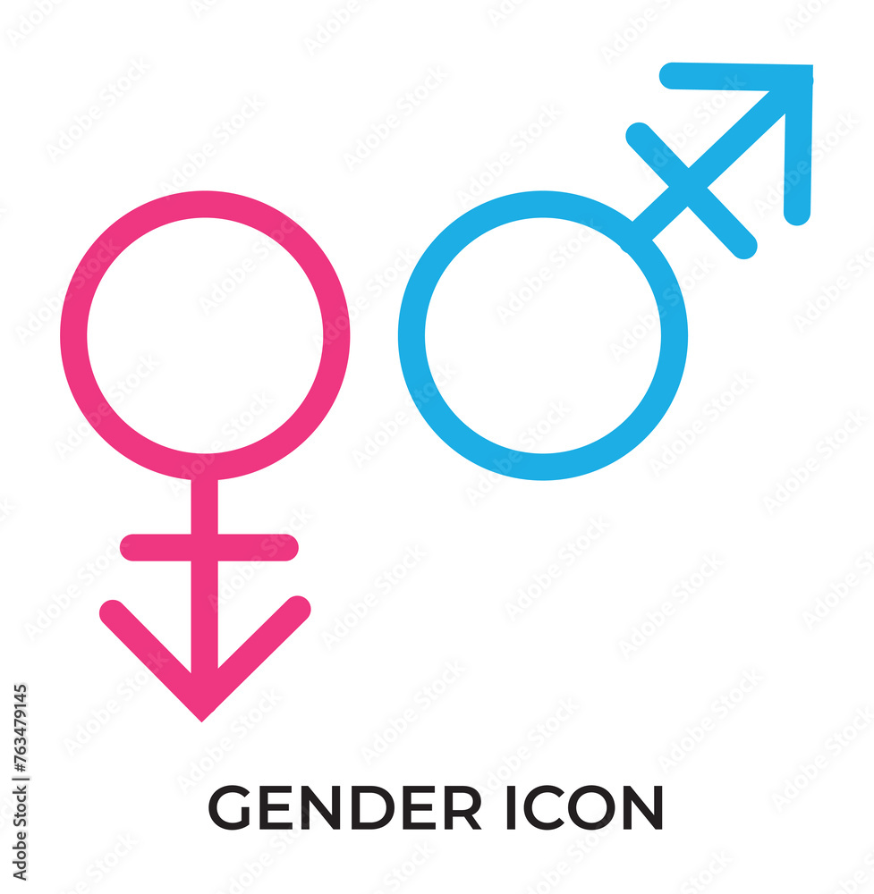 Gender symbol pink, blue and black icon. Female and male gender icon vector set. unisex illustration sign collection. Man and woman symbol on white background in eps 10. Gender symbol pink, blue and black icon. Female and male gender icon vector set. unisex illustration sign collection. Man and woman symbol on white background in eps 10.