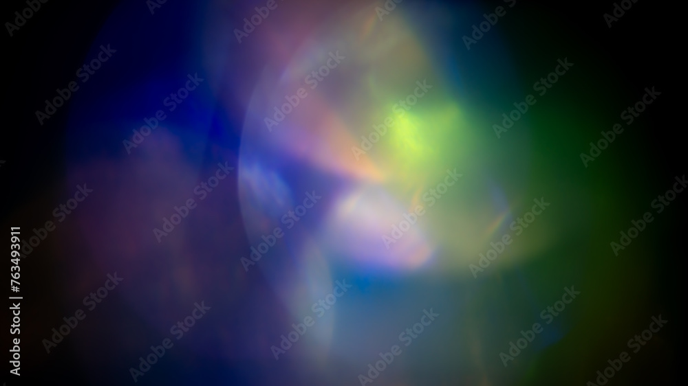 Fototapeta premium Multicolored highlights. for overlay to create a festive, vibrant effect