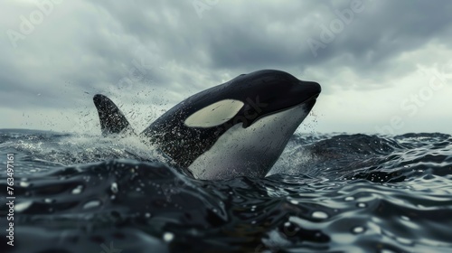 Killer Whale Attack  Killer whales are large and fierce predators. Has enormous strength Incidents of killer whales attacking humans can happen. 
