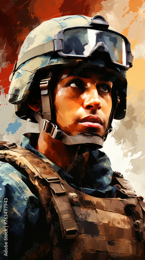 Soldier in Combat Gear
Soldier in Combat Gear