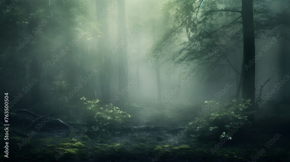 Enchanted Woods: Mesmerizing Blurred Background