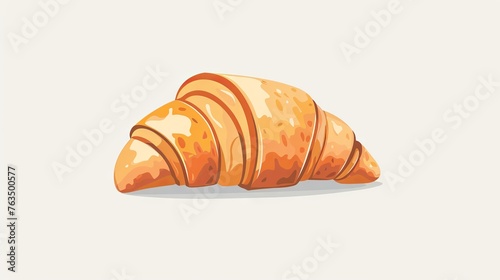 Croissant logo design