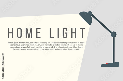 Electric table, floor lamps, lampshades, ceiling chandeliers, bedside nightlights set. Different interior light decor standing and hanging. Flat vector illustrations isolated on white background