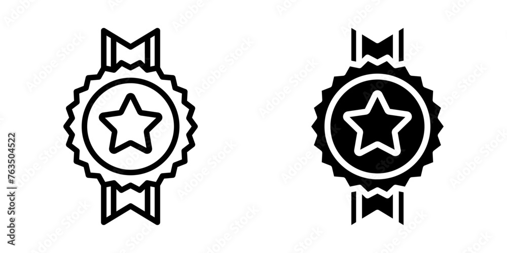 Badge icon. for mobile concept and web design. vector illustration Badge icon. for mobile concept and web design. vector illustration