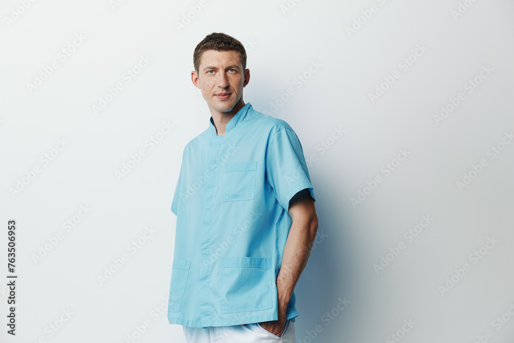 White adult guy young handsome portrait background attractive men shirt men caucasian person