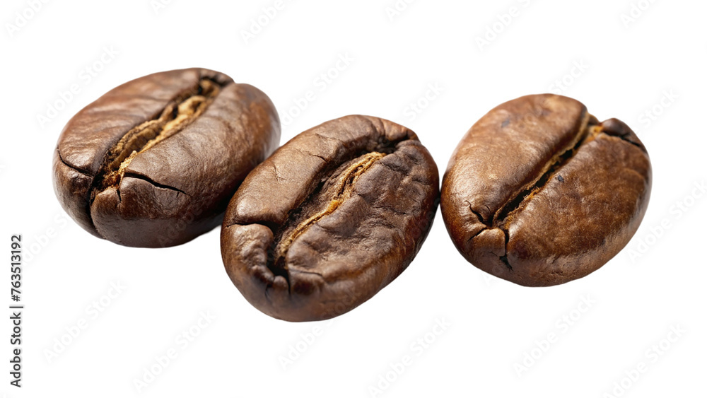 Roasted coffee beans. isolated on transparent background. Roasted coffee beans. isolated on transparent background.
