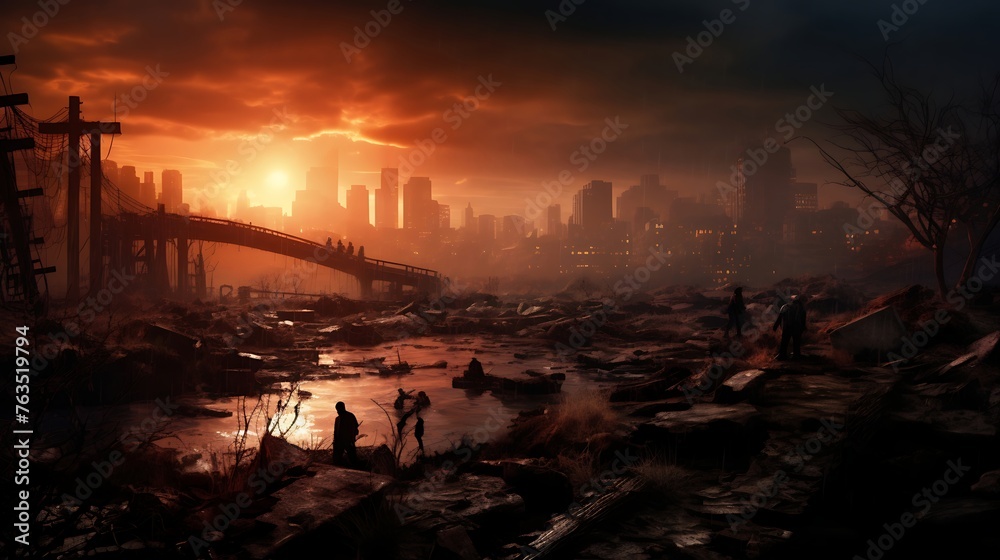 Dystopian Echoes: The Legacy of a Post-Apocalyptic World
