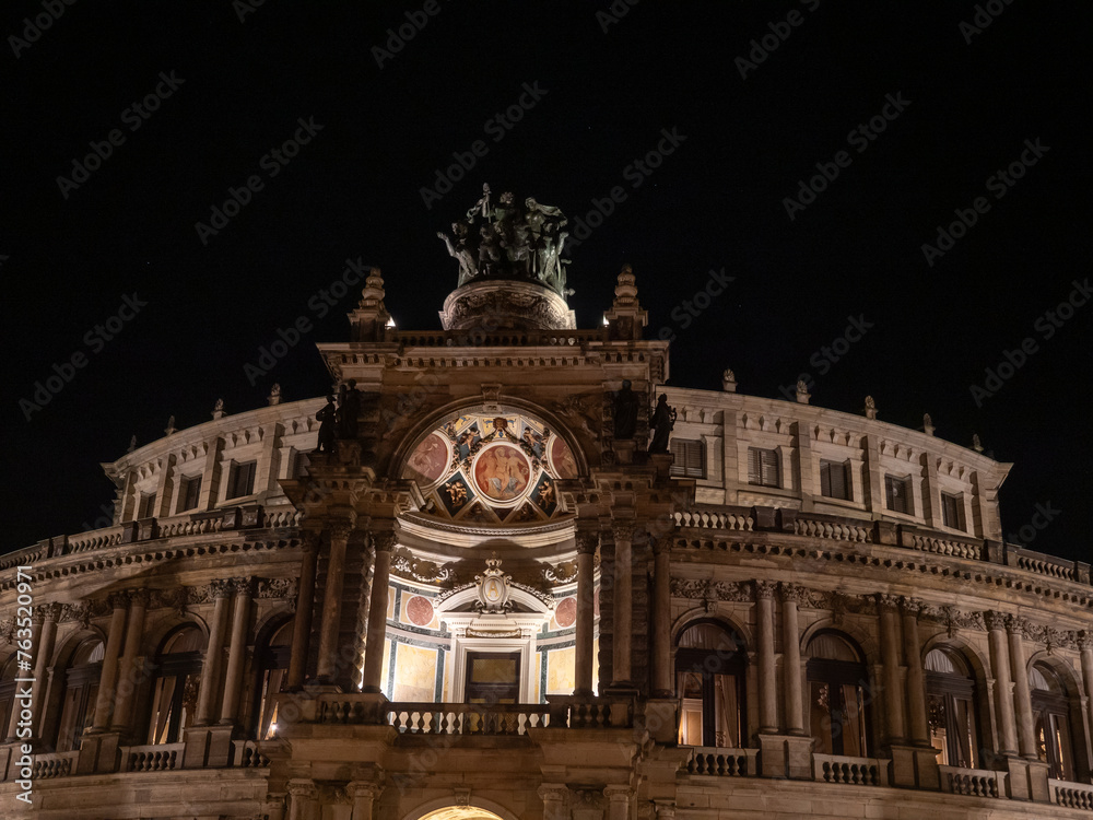 Dresden bei nacht