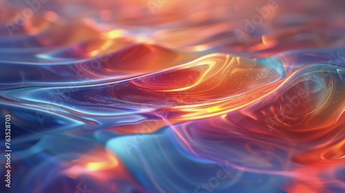 Colorful Abstract Background Close Up