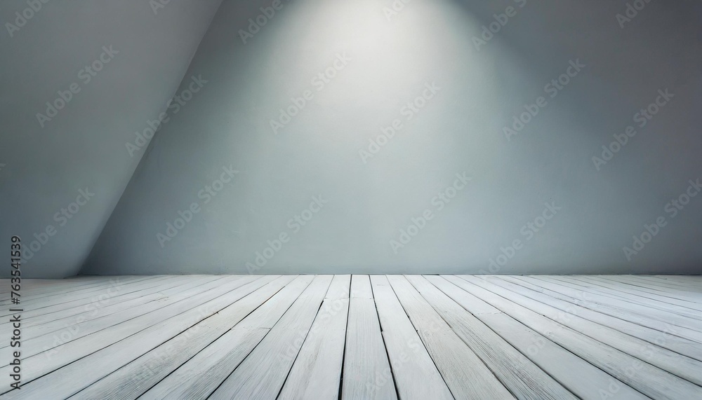blank white gradient background with product display empty studio with ...