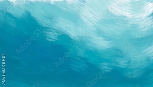 calm water underwater blurry texture blue background for copy space text abstract ocean wave brushstrokes art for beach wedding travel pastel impasto paint banner romantic backdrop by vita
