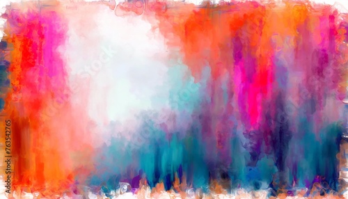 grunge stressed vibrant fringe bleed watercolor center bright borders pink orange colorful design background paint blue colourful texture abstract painting painted splash paper purple colours