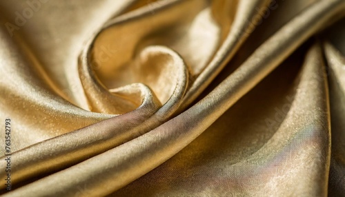 a luxurious golden muslin textile abstract background