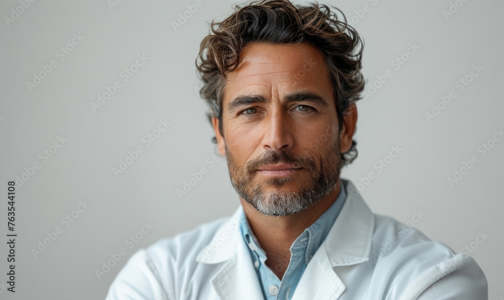 Obraz premium A confident man professional researcher