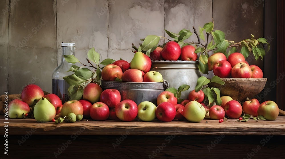 Capturing Nature's Essence: A Detailed Composition of a Juicy, Ripe Apple Capturing Nature's Essence: A Detailed Composition of a Juicy, Ripe Apple