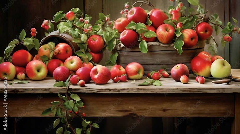 Capturing Nature's Essence: A Detailed Composition of a Juicy, Ripe Apple Capturing Nature's Essence: A Detailed Composition of a Juicy, Ripe Apple