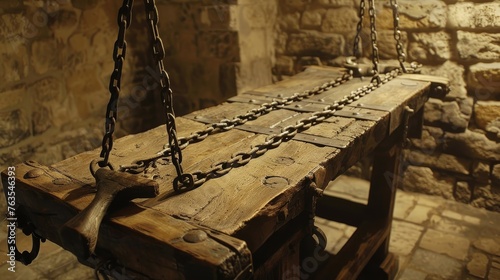 A detailed examination of ancient medieval and inquisition torture instruments, revealing the harsh and cruel methods of punishment used in the past photo