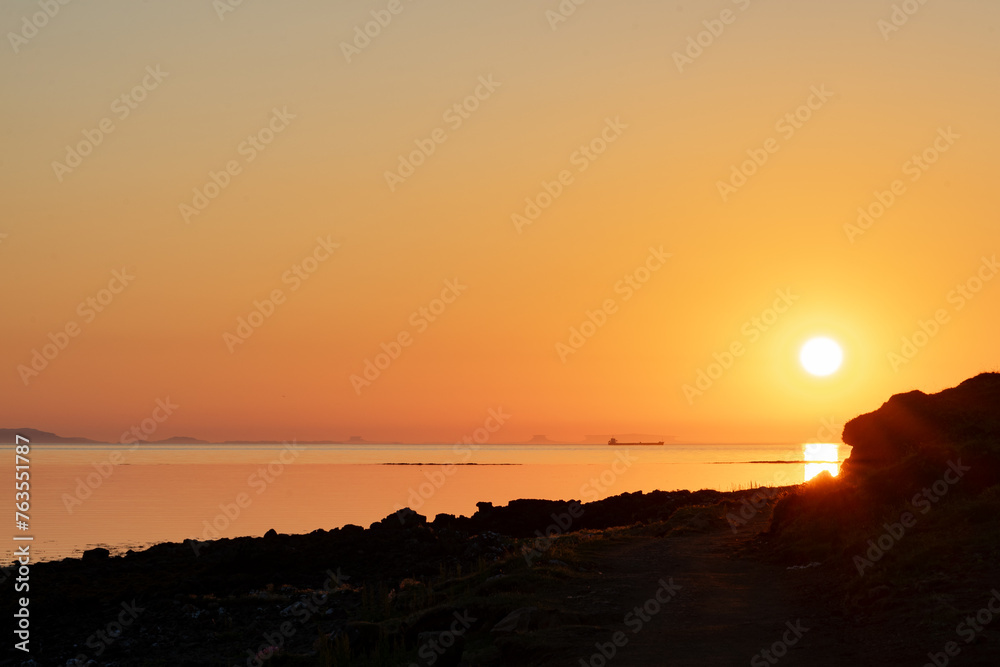 custom made wallpaper toronto digitalsunset over the sea