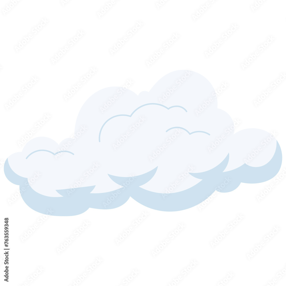 White Cloud Illustration White Cloud Illustration