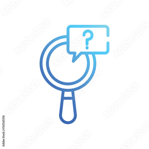 Magnifying Glass Monetization  icon design