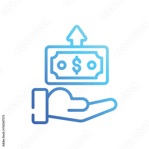 Money Monetization  icon design