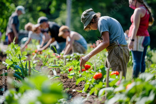 Multigenerational Community Gardening