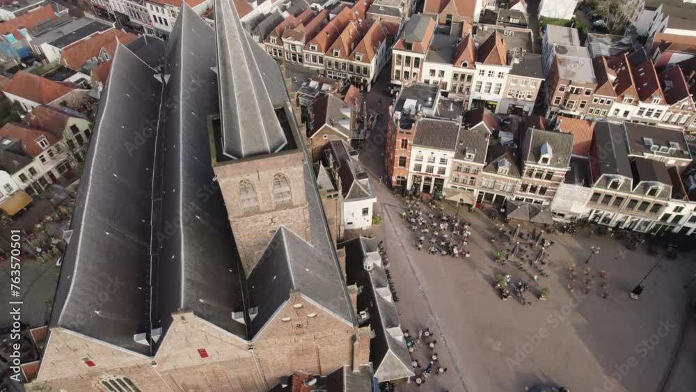 Aerial video over the city of Amersfoort Netherlands Aerial video over the city of Amersfoort Netherlands