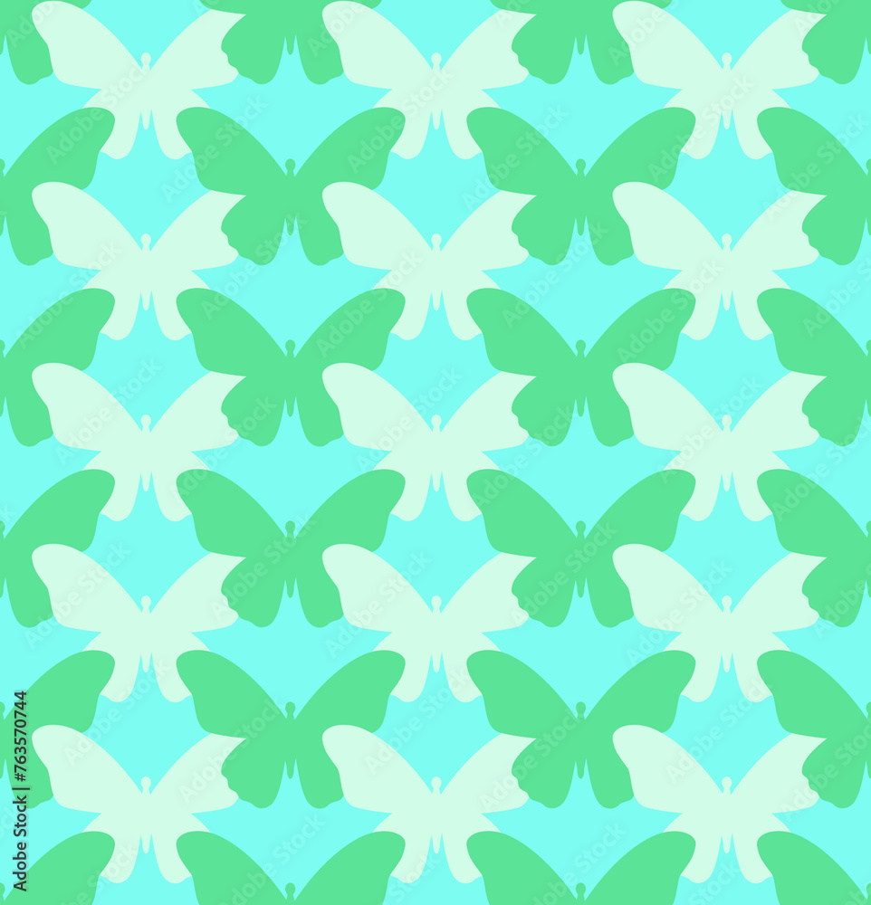 Butterflies Seamless Pattern Butterflies Seamless Pattern
