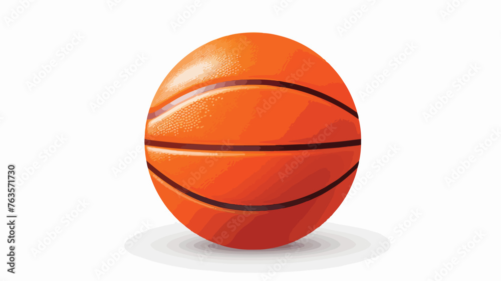 Basketball ball illustration. Sport club item