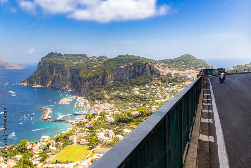 Naklejka premium Capri Island, Italy, Europe.