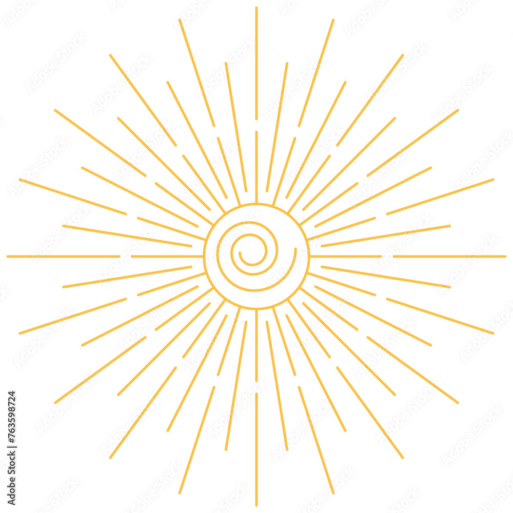 Monoline Sun Element