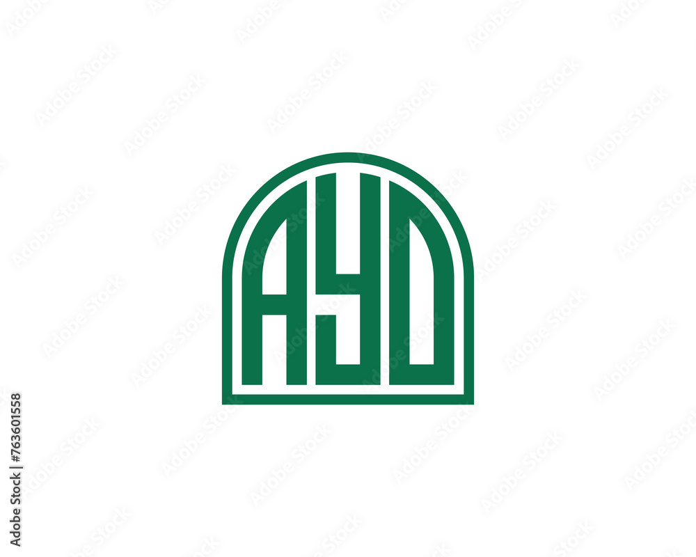 AYO Logo design vector template AYO Logo design vector template
