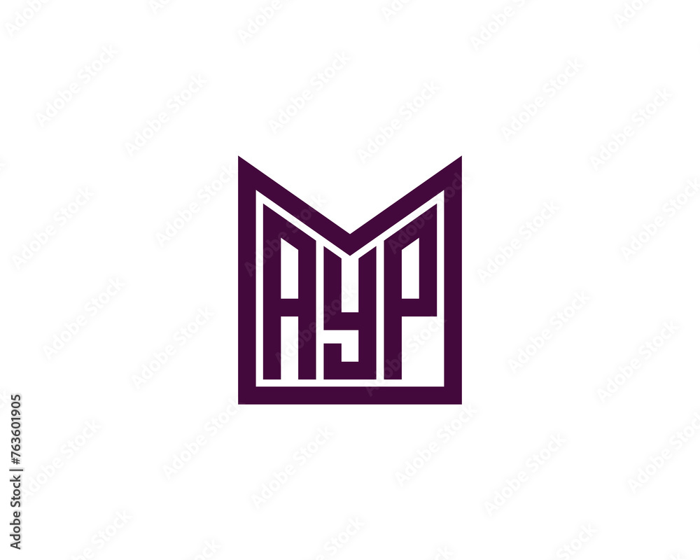 AYP logo design vector template AYP logo design vector template