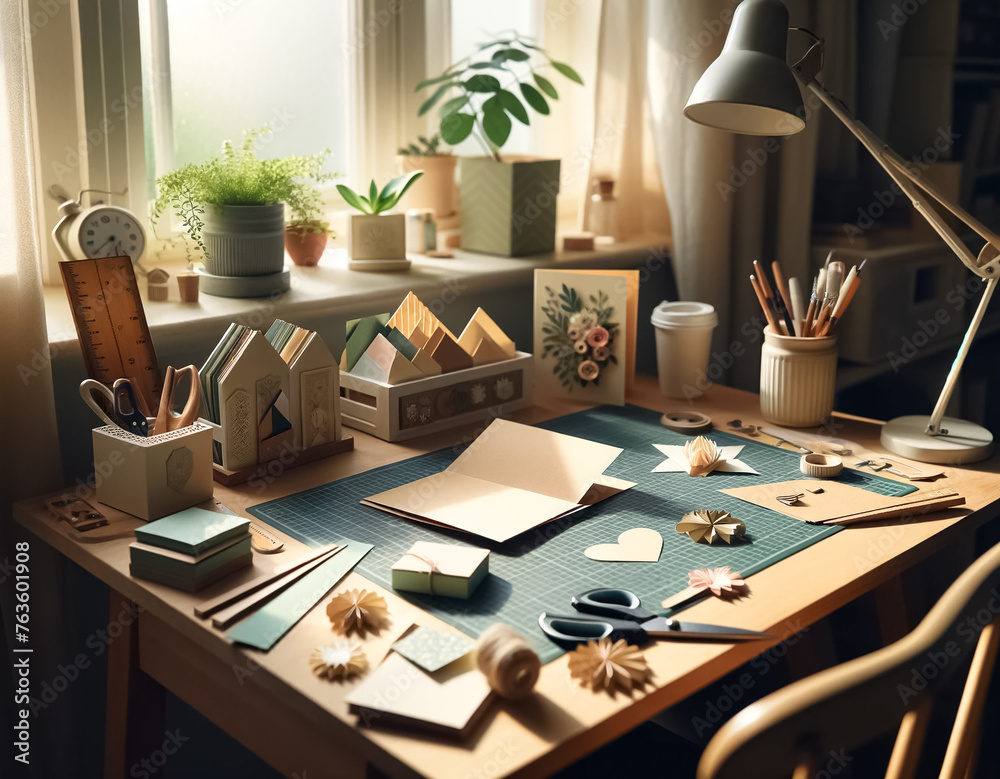 Artisanal Craft Space: A Cozy Corner for Creative Minds Artisanal Craft Space: A Cozy Corner for Creative Minds