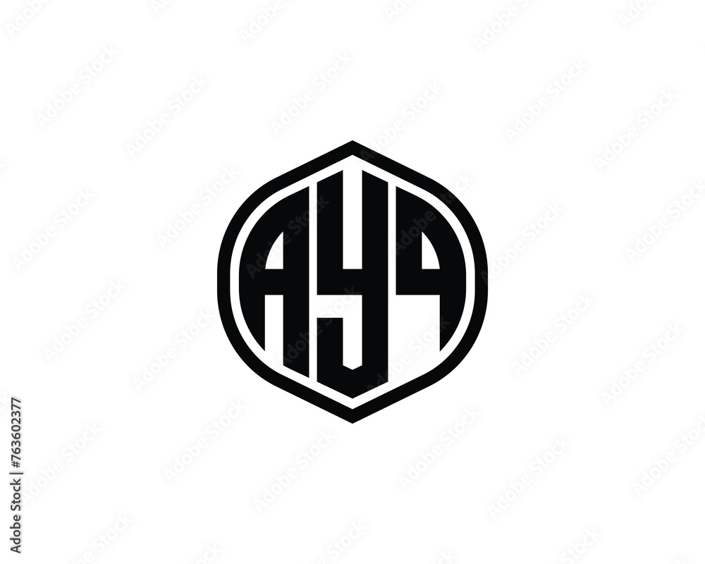 AYQ logo design vector template AYQ logo design vector template