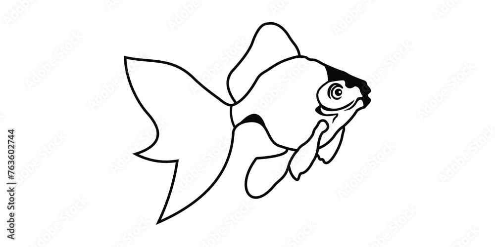 LINE ART KOI FISH VECTOR DESIGN GRAPHIC LINE ART KOI FISH VECTOR DESIGN GRAPHIC