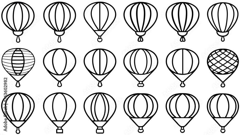 Balloon icon vector Balloon icon vector