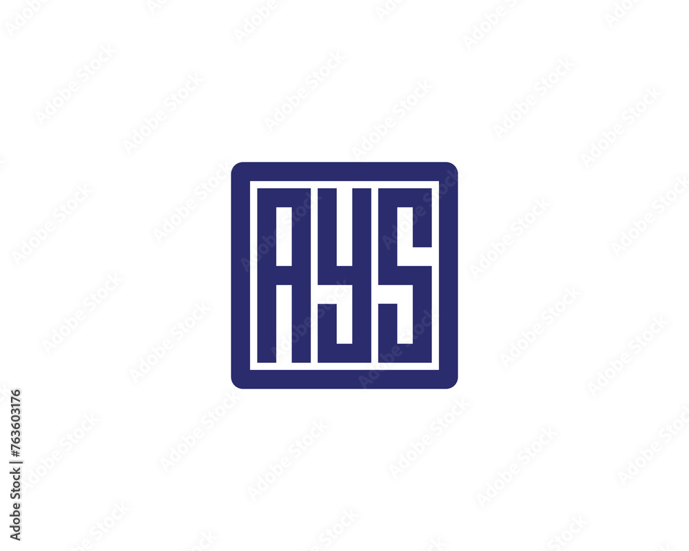 AYS logo design vector template AYS logo design vector template