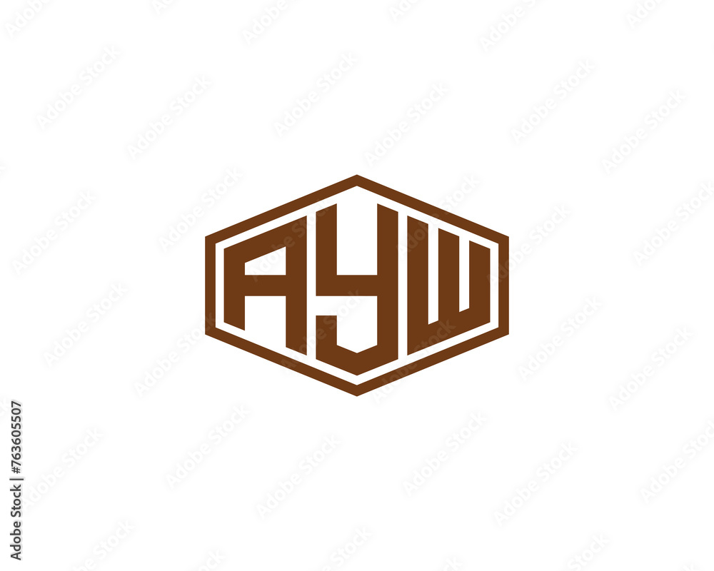 AYW logo design vector template AYW logo design vector template