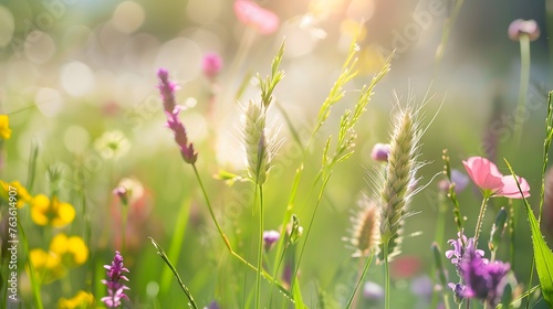 flowering grass in detail - allergens  © Ziyan
